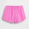 Pantalones cortos de punto con diseño de delfines de 3"