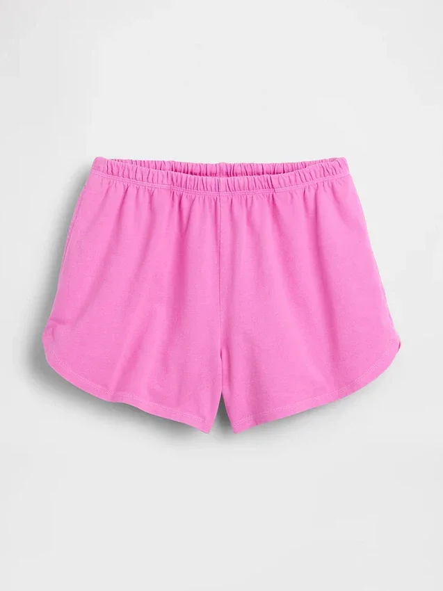 Pantalones cortos de punto con diseño de delfines de 3"