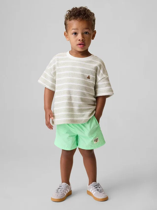 Pantalones cortos de secado rápido para bebés y niños