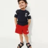 Pantalones cortos de secado rápido para bebés y niños