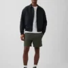 Pantalones cortos de sudadera de felpa francesa gruesa para adultos