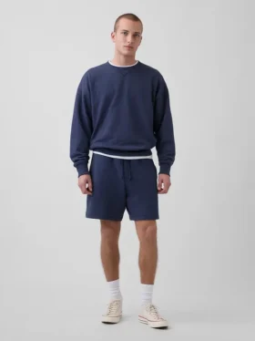 Pantalones cortos de sudadera de felpa francesa gruesa para adultos