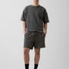 Pantalones cortos de sudadera de felpa francesa gruesa para adultos