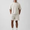 Pantalones cortos de sudadera de felpa francesa gruesa para adultos