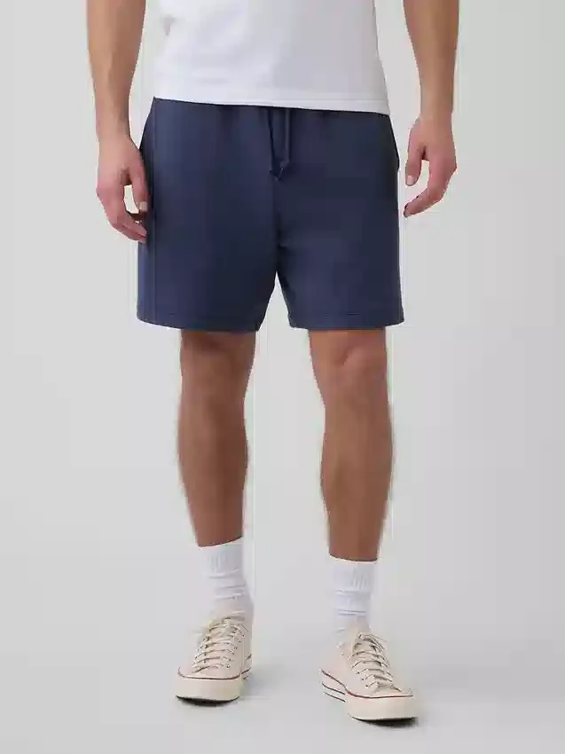 Pantalones cortos de sudadera de felpa francesa gruesa para adultos