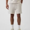 Pantalones cortos de sudadera de felpa francesa gruesa para adultos
