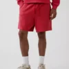 Pantalones cortos de sudadera de felpa francesa gruesa para adultos