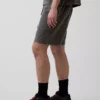 Pantalones cortos de sudadera de felpa francesa gruesa para adultos