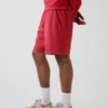 Pantalones cortos de sudadera de felpa francesa gruesa para adultos