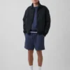 Pantalones cortos de sudadera de felpa francesa gruesa para adultos