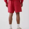 Pantalones cortos de sudadera de felpa francesa gruesa para adultos