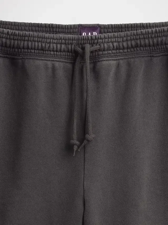 Pantalones cortos de sudadera de felpa francesa gruesa para adultos