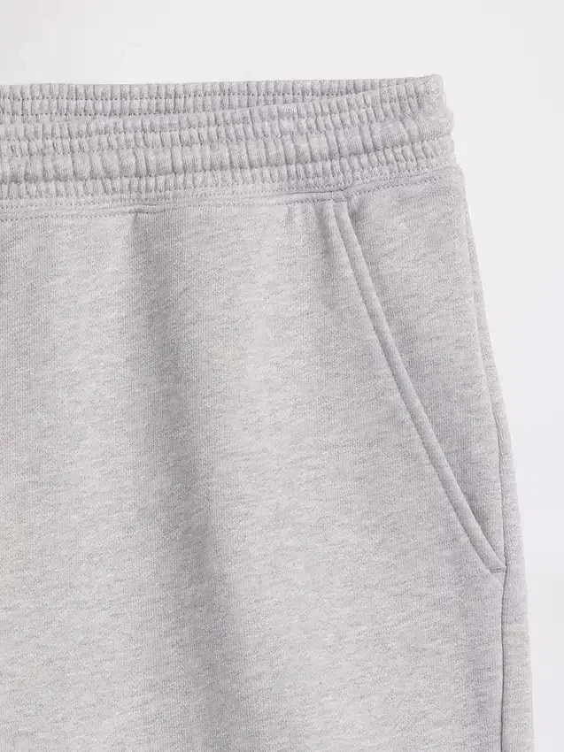 Pantalones cortos de sudadera de felpa francesa gruesa para adultos