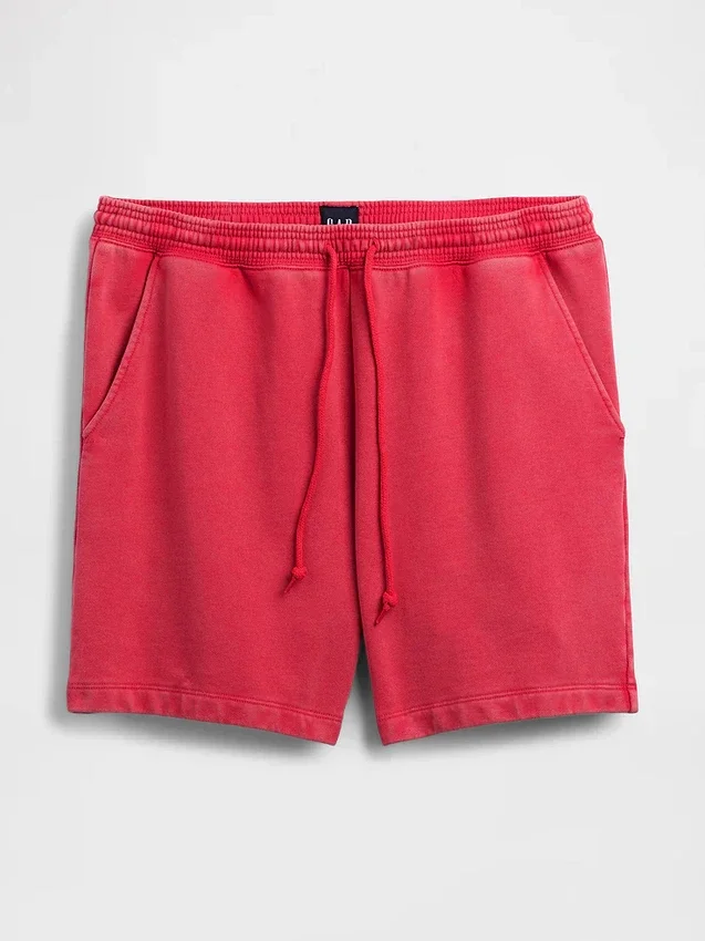 Pantalones cortos de sudadera de felpa francesa gruesa para adultos