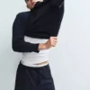 Pantalones cortos de sudadera de felpa francesa gruesa para adultos