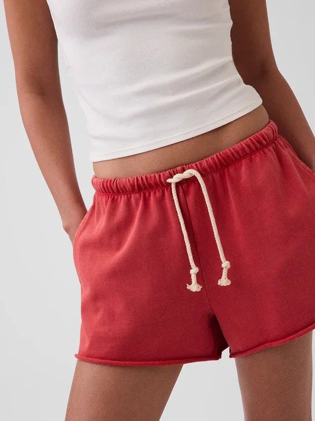 Pantalones cortos de sudadera holgados de felpa Vintagesoft de 3.5"