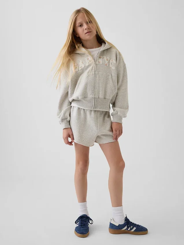 Pantalones cortos de sudadera holgados Vintagesoft para niños