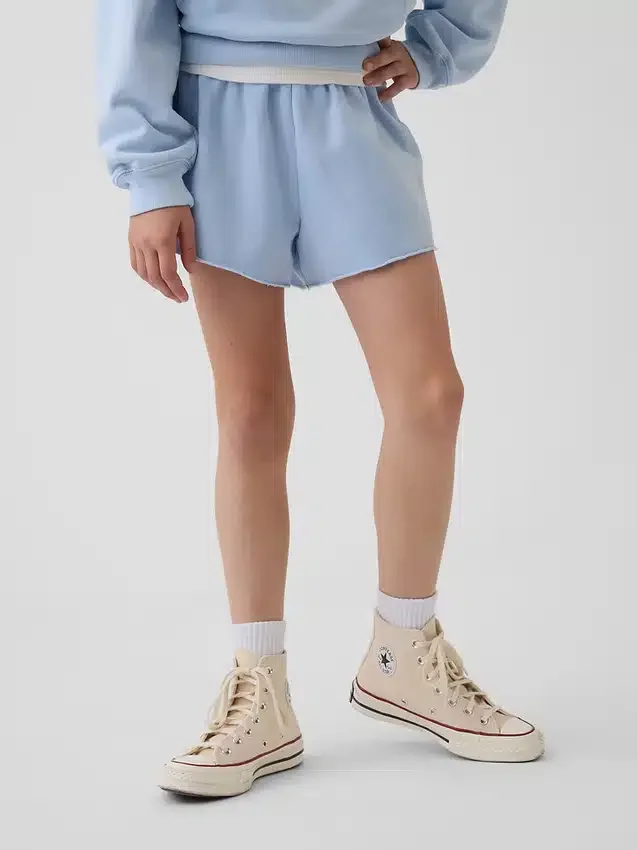 Pantalones cortos de sudadera holgados Vintagesoft para niños