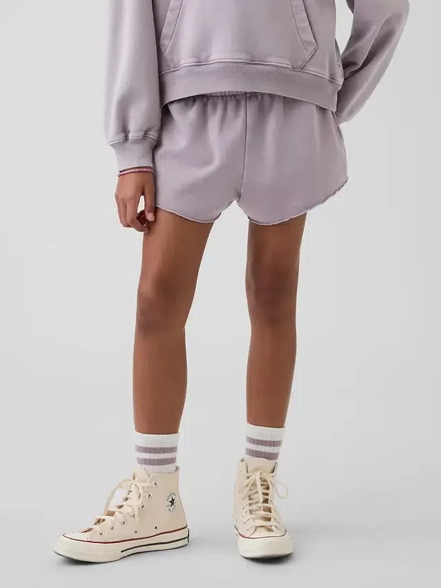 Pantalones cortos de sudadera holgados Vintagesoft para niños