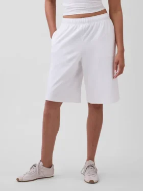 Pantalones cortos de sudadera largos de felpa Vintagesoft de 11.5″