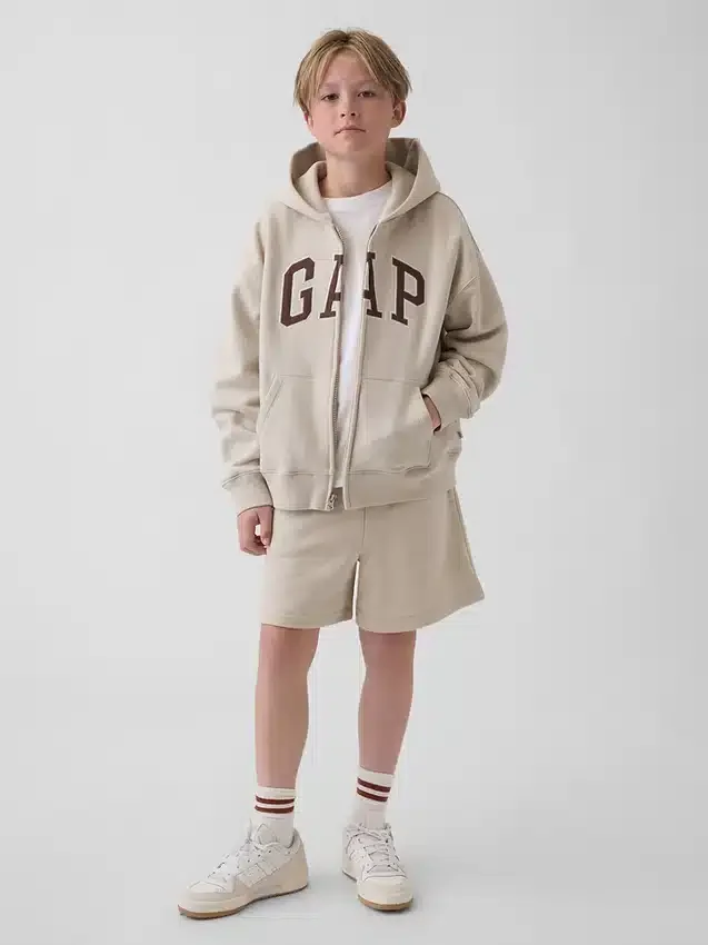 Pantalones cortos de sudadera Vintagesoft de 5" para niños