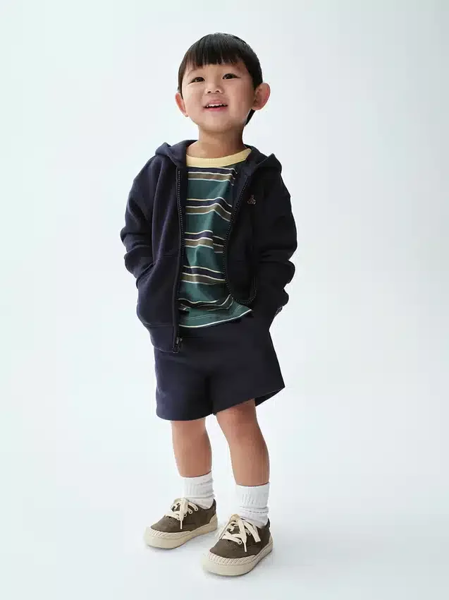 Pantalones cortos de sudadera Vintagesoft para bebés y niños pequeños
