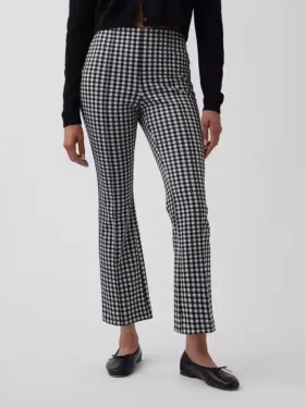Pantalones cortos de talle alto de doble tejido