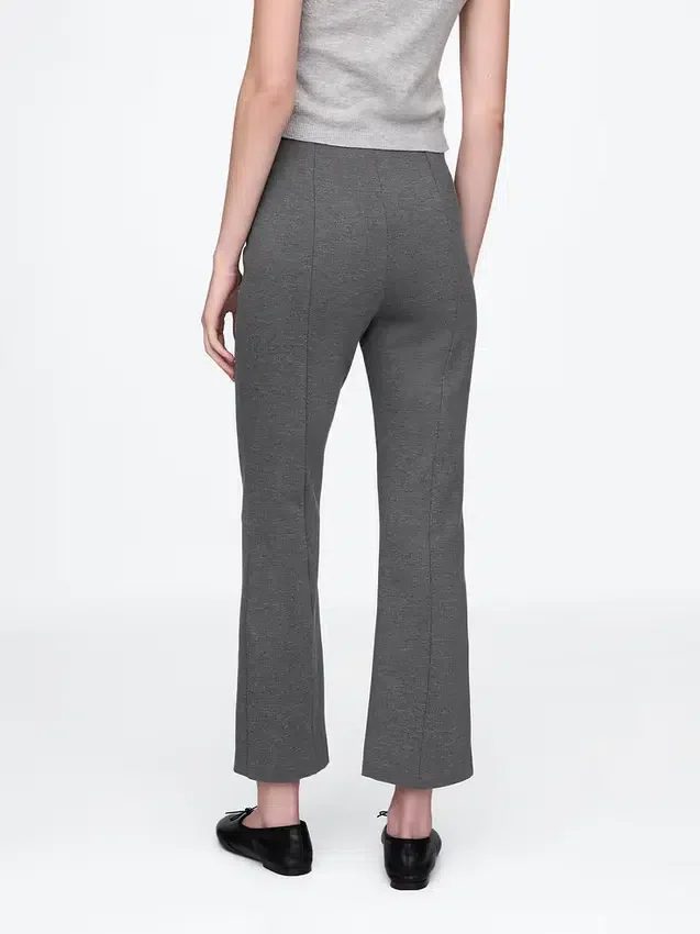 Pantalones cortos de talle alto de doble tejido