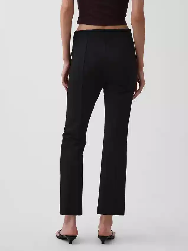 Pantalones cortos de talle alto de doble tejido