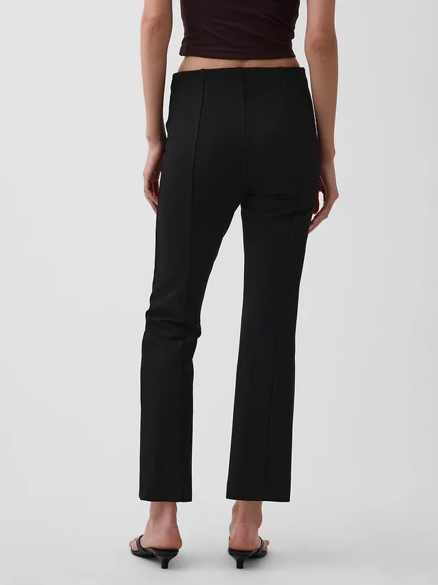 Pantalones cortos de talle alto de doble tejido