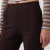 Pantalones cortos de talle alto de doble tejido