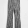 Pantalones cortos de talle alto de doble tejido