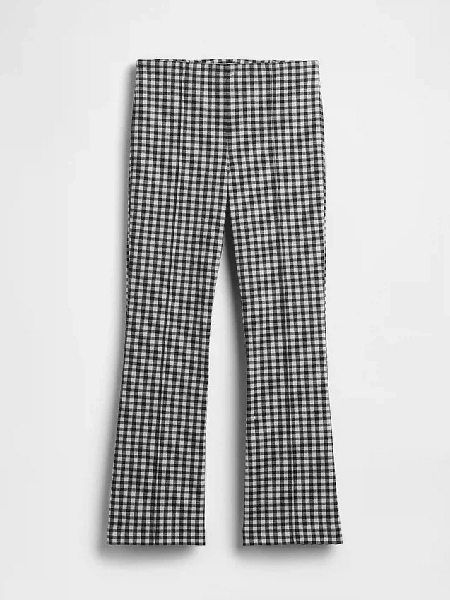 Pantalones cortos de talle alto de doble tejido