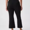 Pantalones cortos de talle alto de doble tejido