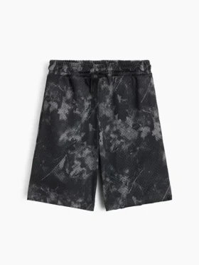 Pantalones cortos deportivos de malla para niños de 8″