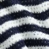 Pantalones cortos fáciles de poner a rayas de ganchillo para niños