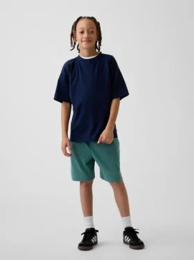 Pantalones cortos GapFit de malla reciclada de 6" para niños