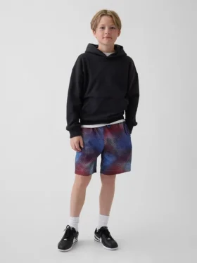 Pantalones cortos GapFit de malla reciclada de 6" para niños