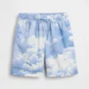 Pantalones cortos GapFit de malla reciclada de 6" para niños