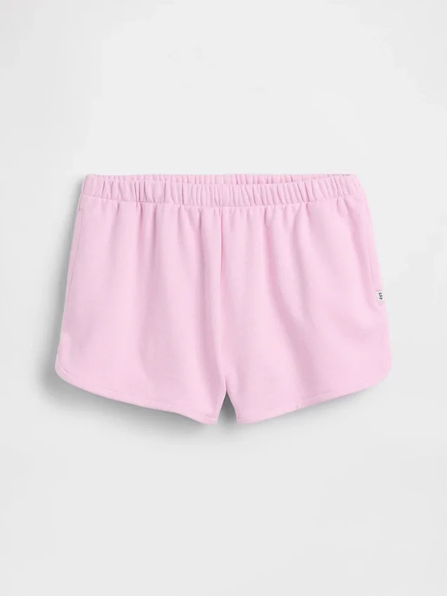 Pantalones cortos holgados de felpa Vintagesoft con delfines para niños