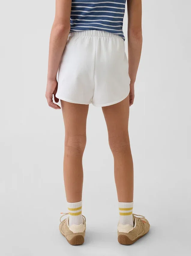 Pantalones cortos holgados de felpa Vintagesoft con delfines para niños