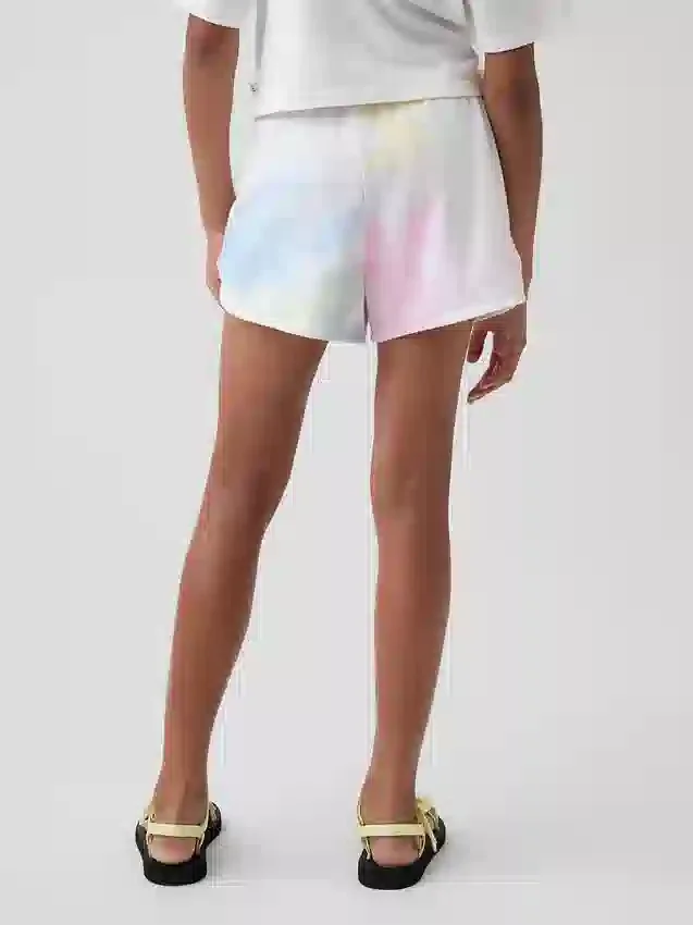 Pantalones cortos holgados de felpa Vintagesoft con delfines para niños