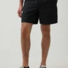 Pantalones cortos holgados de mezcla de lino de 5.5"