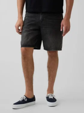 Pantalones cortos holgados de mezclilla de 10.5″