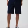 Pantalones cortos holgados de mezclilla estilo carpintero de 10.5"