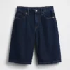 Pantalones cortos holgados de mezclilla para niños