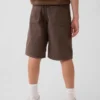Pantalones cortos holgados de mezclilla para niños