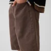 Pantalones cortos holgados de mezclilla para niños