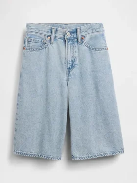 Pantalones cortos holgados de mezclilla ultrasuaves para niños