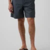 Pantalones cortos holgados de popelín de 7"